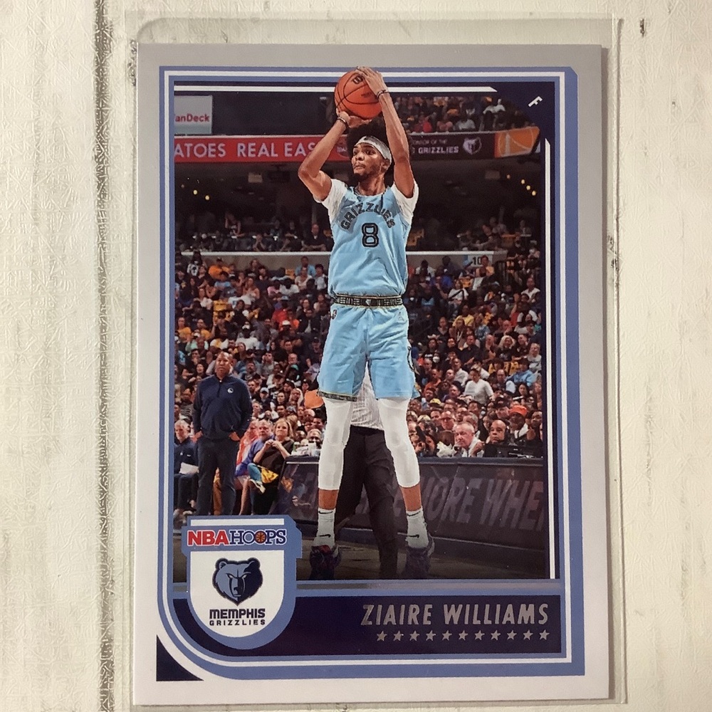 2022-23 Panini NBA Hoops - Ziaire Williams #138 Memphis Grizzlies Base